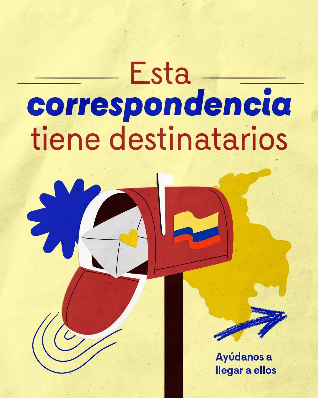 Esta correspondencia tiene destinatarios.