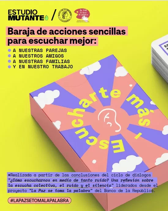 Baraja de acciones sencillas para escuchar mejor