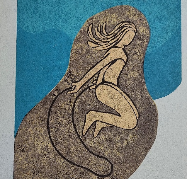 Ilustración niña saltando lazo Bucaramanga