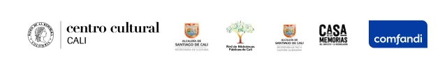 Logos Alcaldía. Comfandi, casa de las memorias