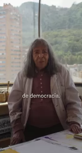 Artista Beatriz González.