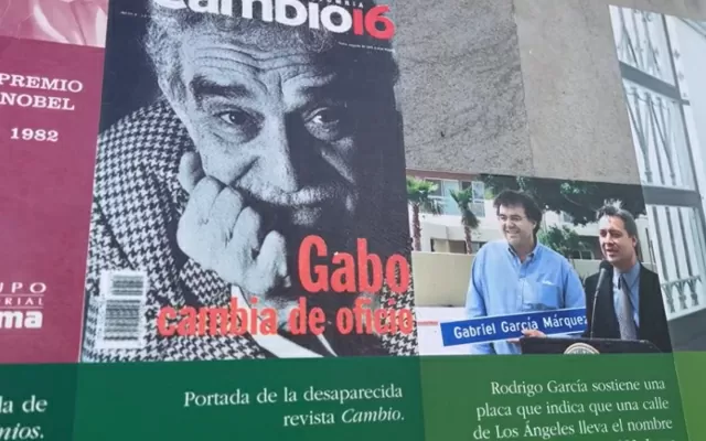 Imágenes de Gabriel García Márquez en el Centro Cultural de Santa Marta 