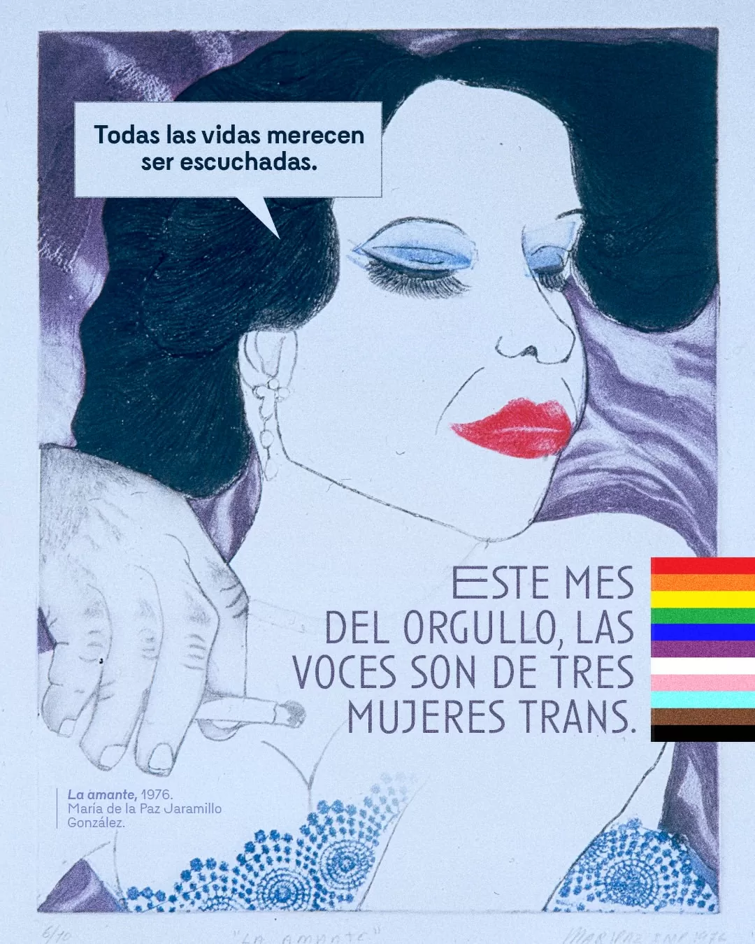 Este mes del orgullo, las voces son de tres mujeres trans.