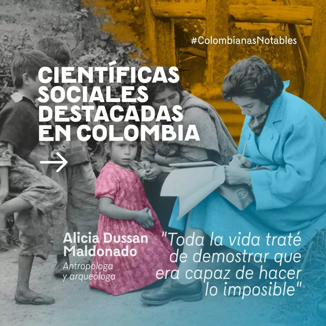 Científicas sociales destacadas en Colombia: Alicia Dussan Maldonado