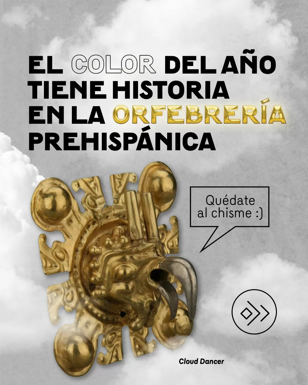 Figura prehispánica del Museo del Oro 