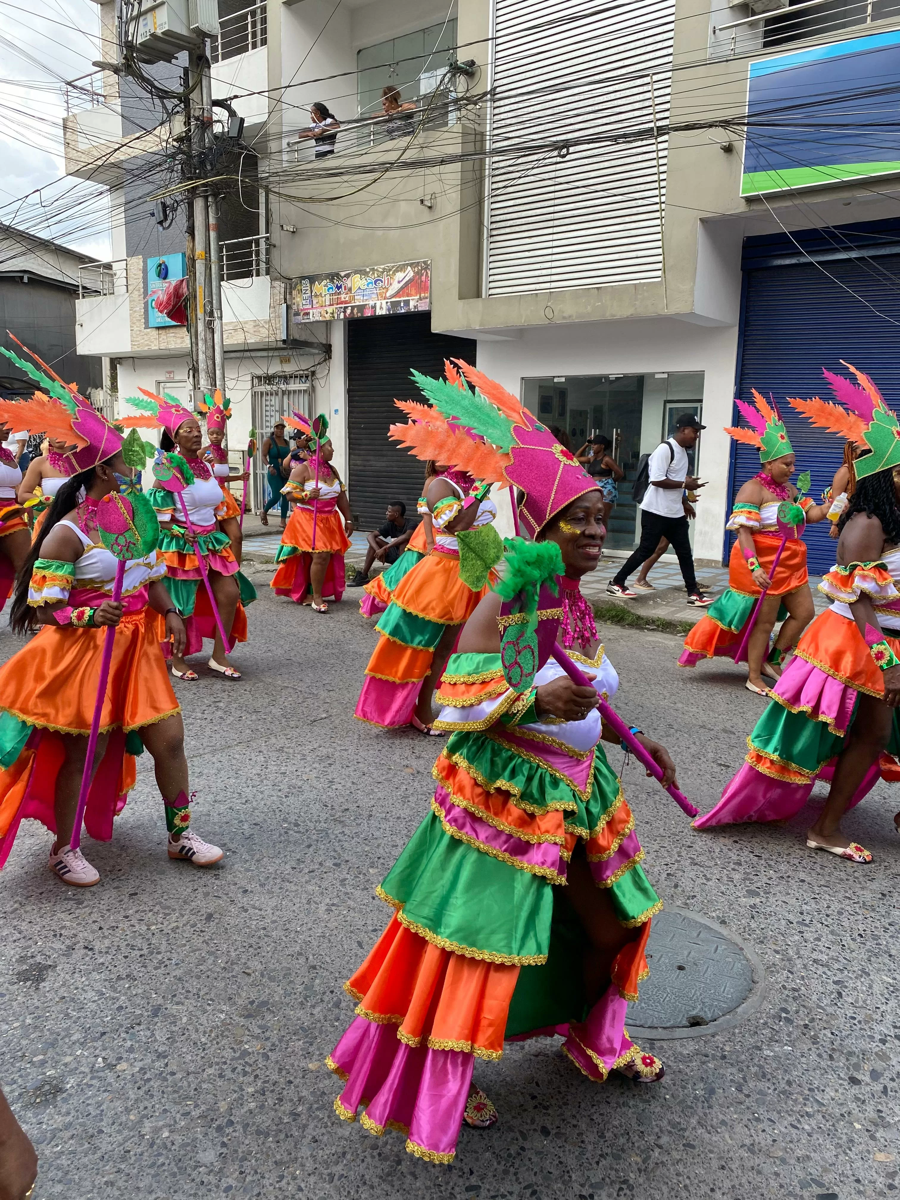 Comparsa - Fiestas patronales (Chocó)