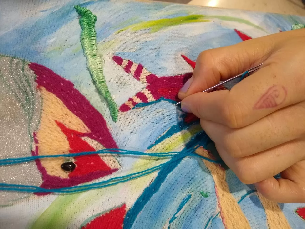 Costurero hilos y agujas FLO