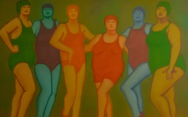 Foto de mujeres estrenando crocs 