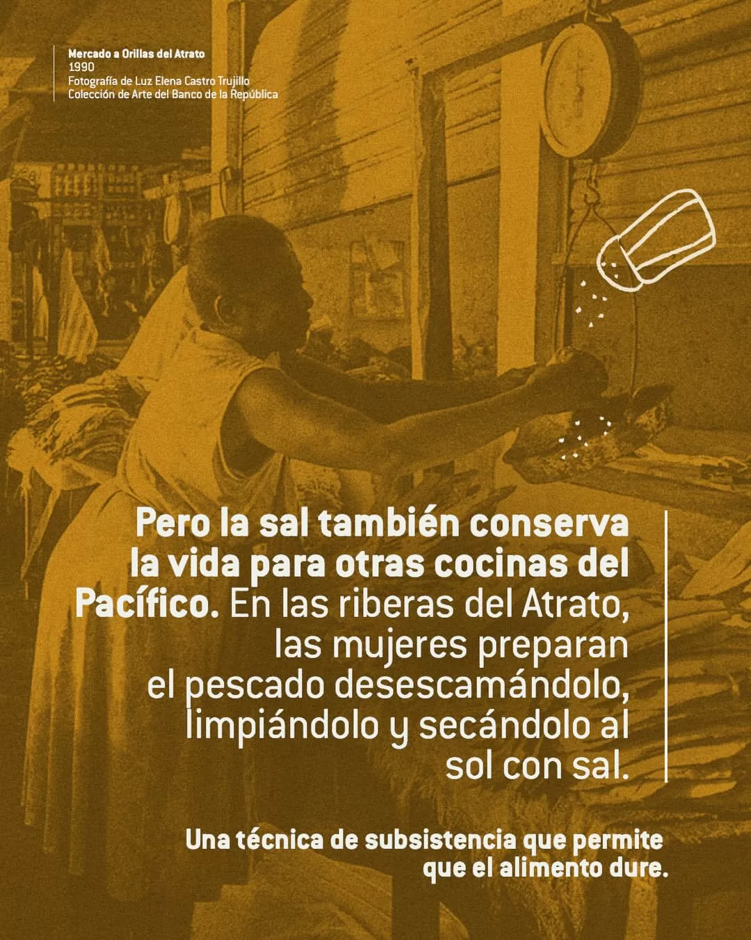 Pero la sal también conserva la vida para otras cocinas del Pacífico.