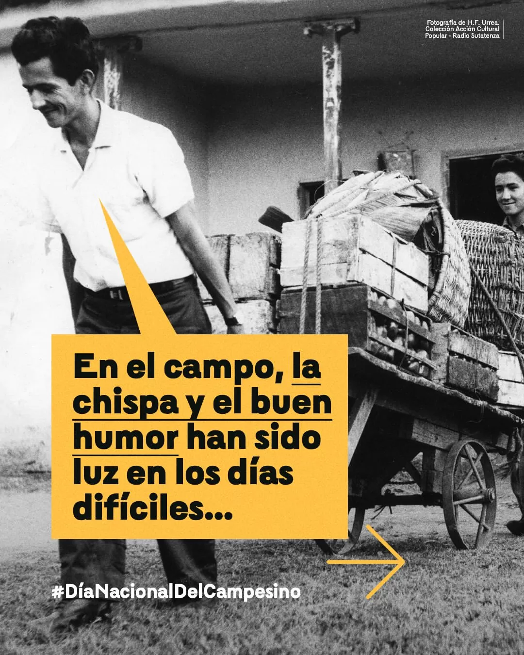 En el campo, la buena chispa y el buen humos han sido luz en los días difíciles...