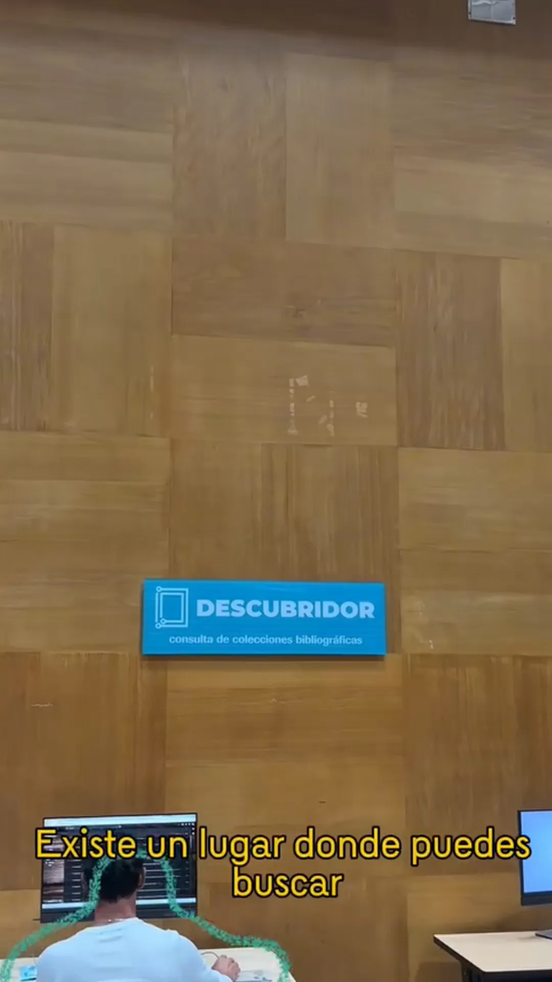 Espacio sobre el Descubridor, para consulta de colecciones bibliográficas 