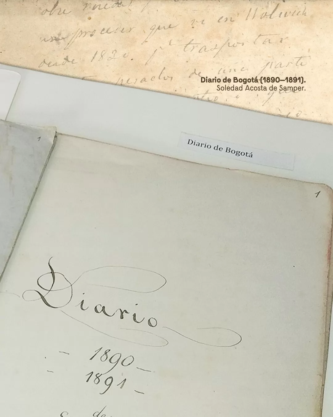 Fotografía del Diario de Bogotá (1890-1891)