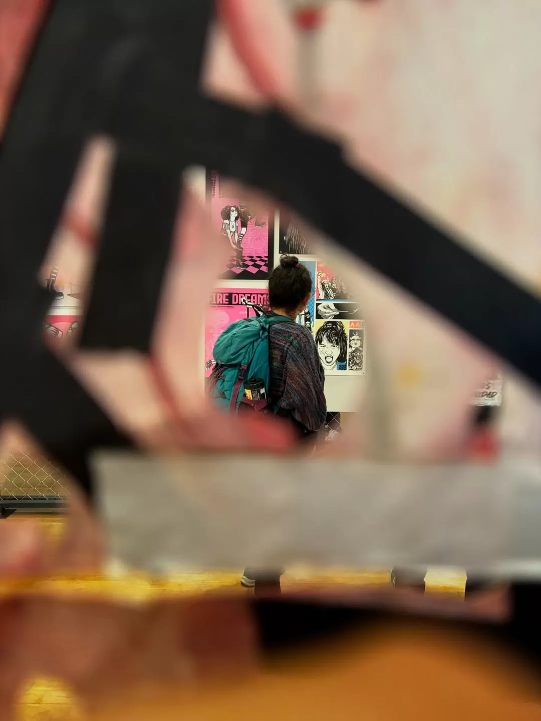 Obra de la la exposición Digna Rabia