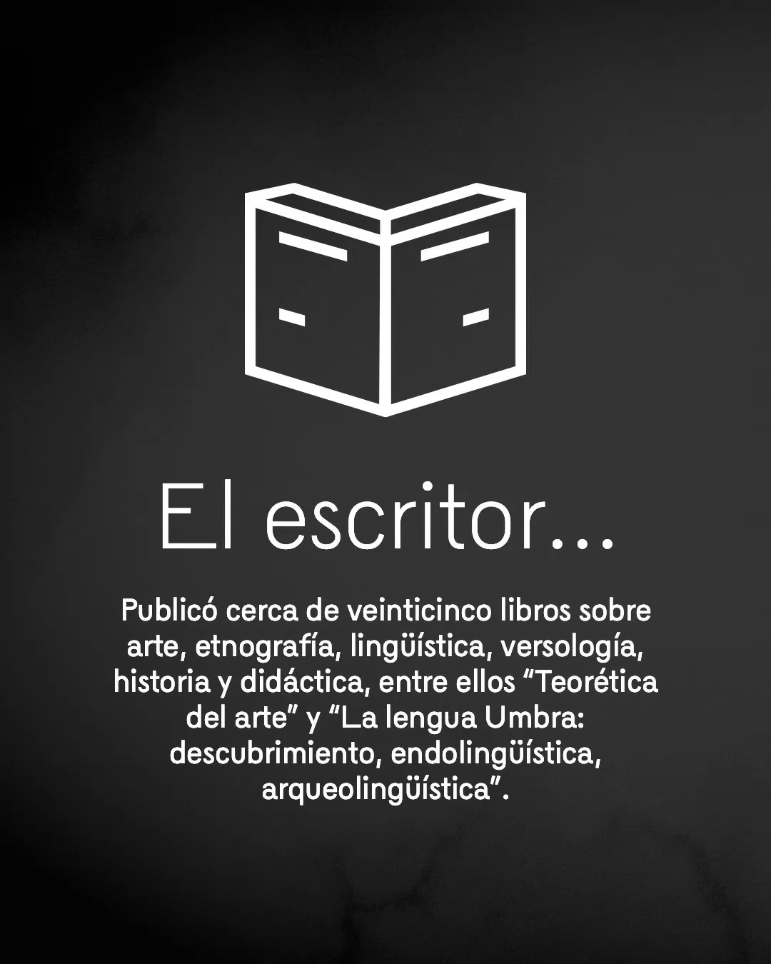 Imagen con texto blanco sobre Guillermo Rendón García