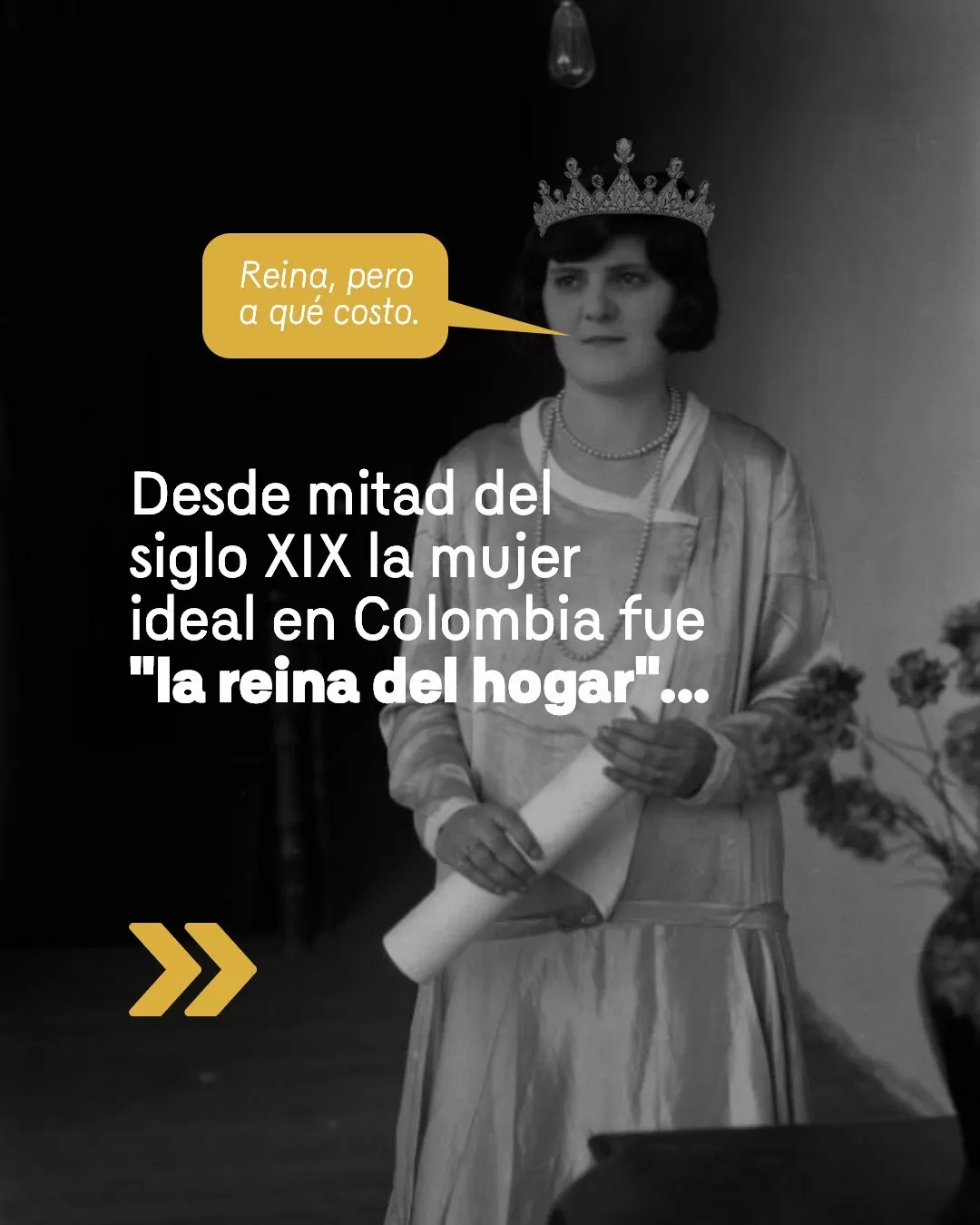 El rol femenino durante la mitad del siglo XX  