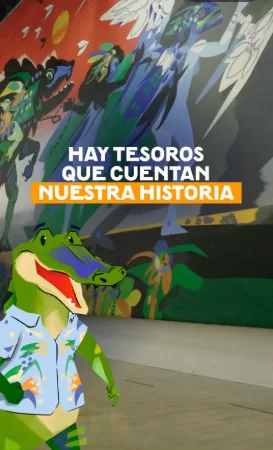 Elementos patrimoniales del Teatro Amira de la Rosa TAR contados por Emiro.