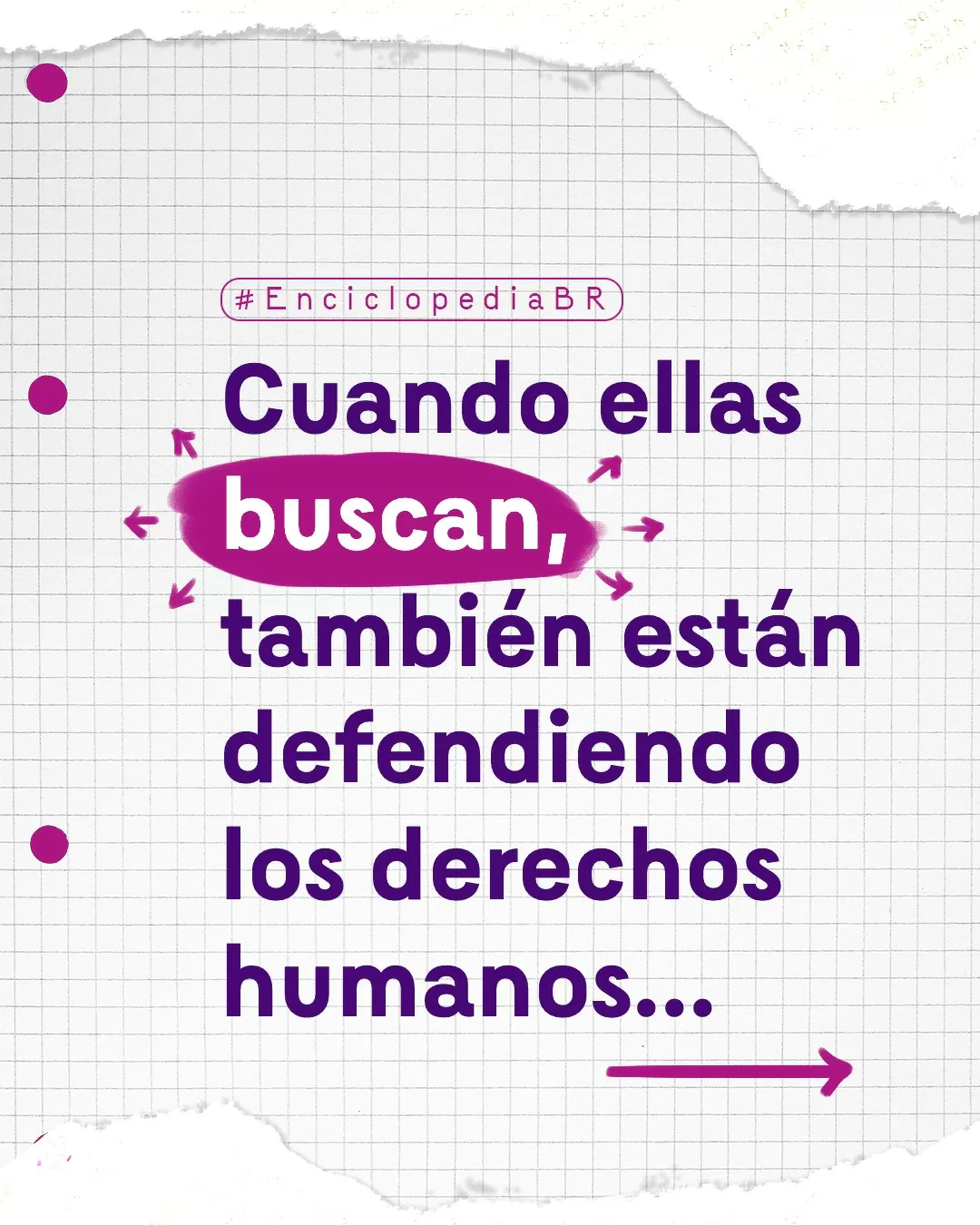 Seis mujeres buscadoras en el Día Internacional de los Derechos Humanos