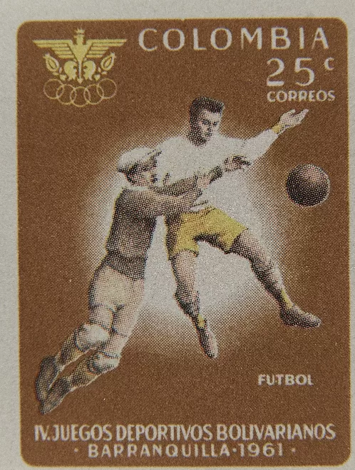 Estampilla Deportes Fútbol