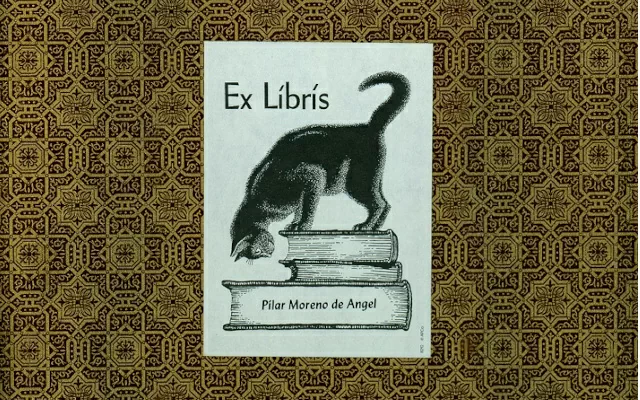 Exlibris Pilar Moreno de Angel 