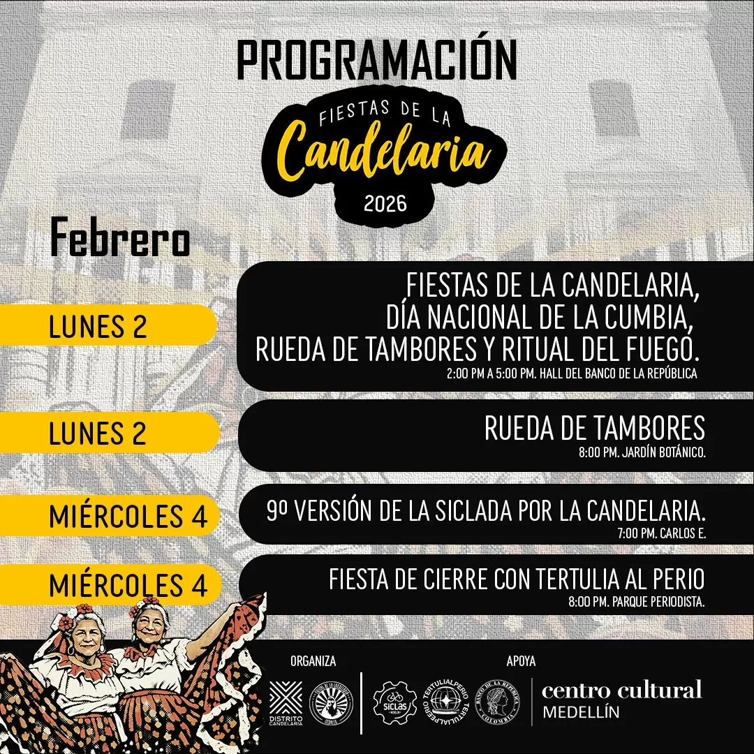 Fiestas de la Candelaria 2026 - Medellín 