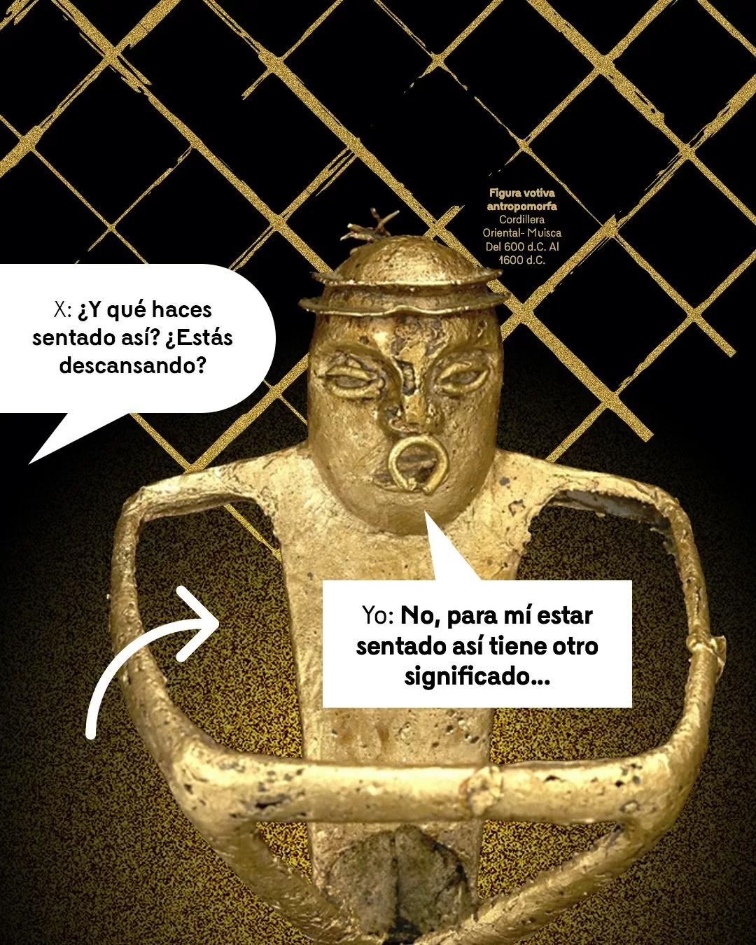 Foto de una Figura votiva antropomorfa