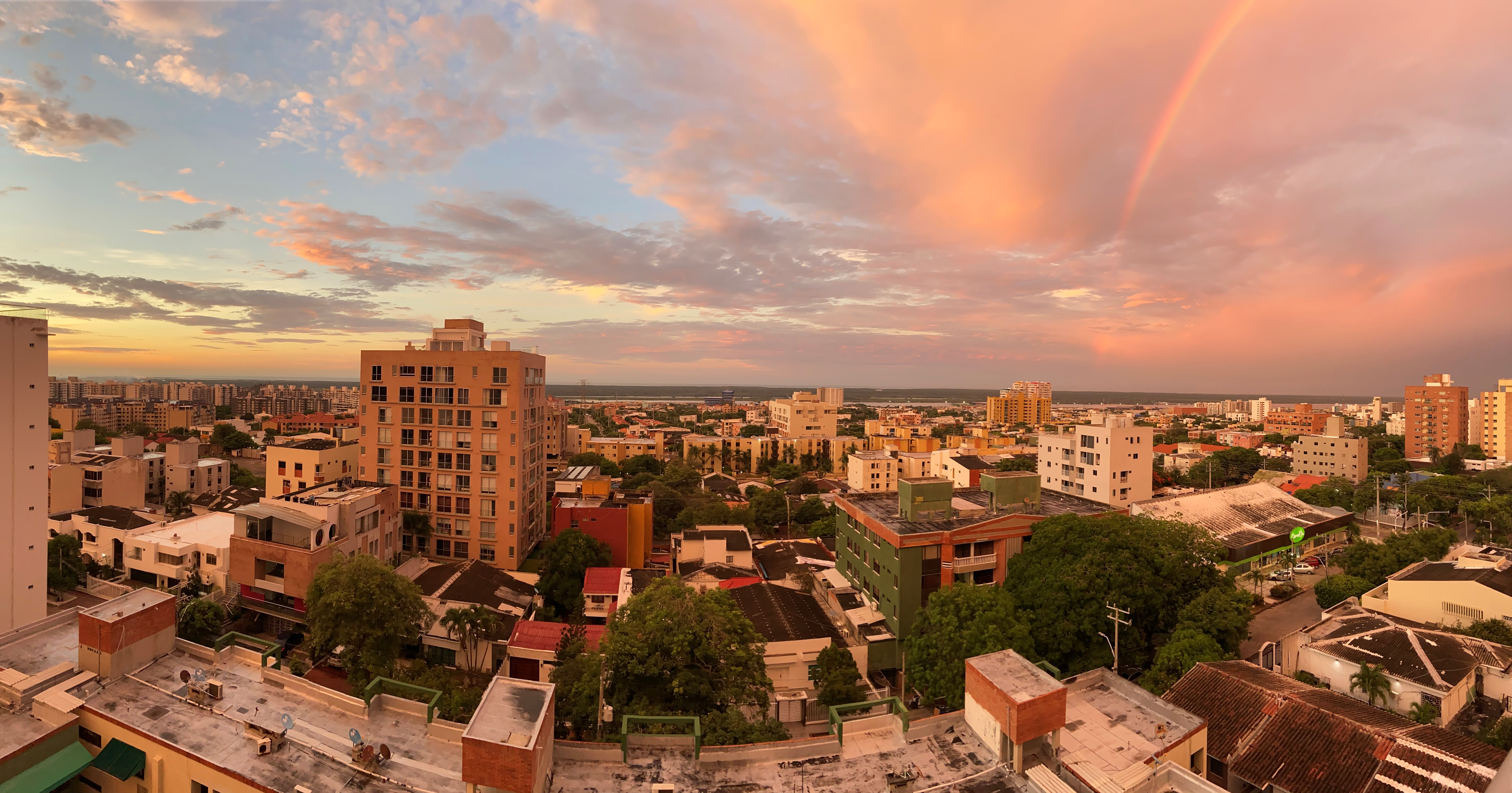 Foto panorámica ciudad de Barranquilla
