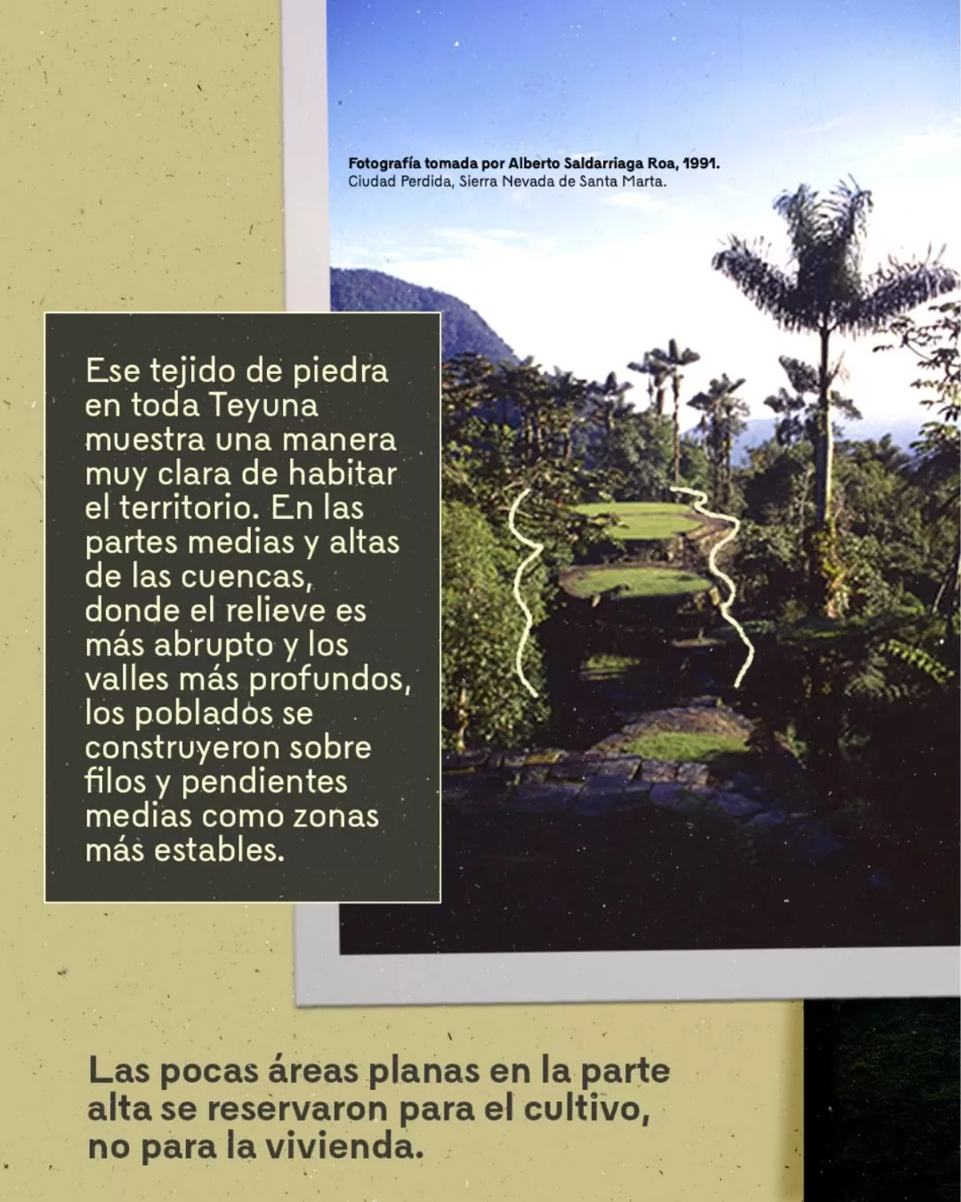 Foto de la Ciudad Perdida en Santa Marta