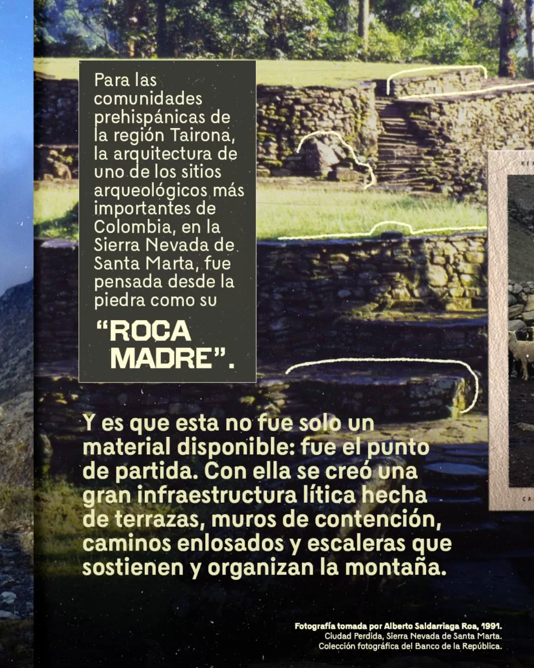 Ciudad perdida en Santa Marta 