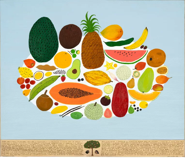 Frutas: órganos colgantes