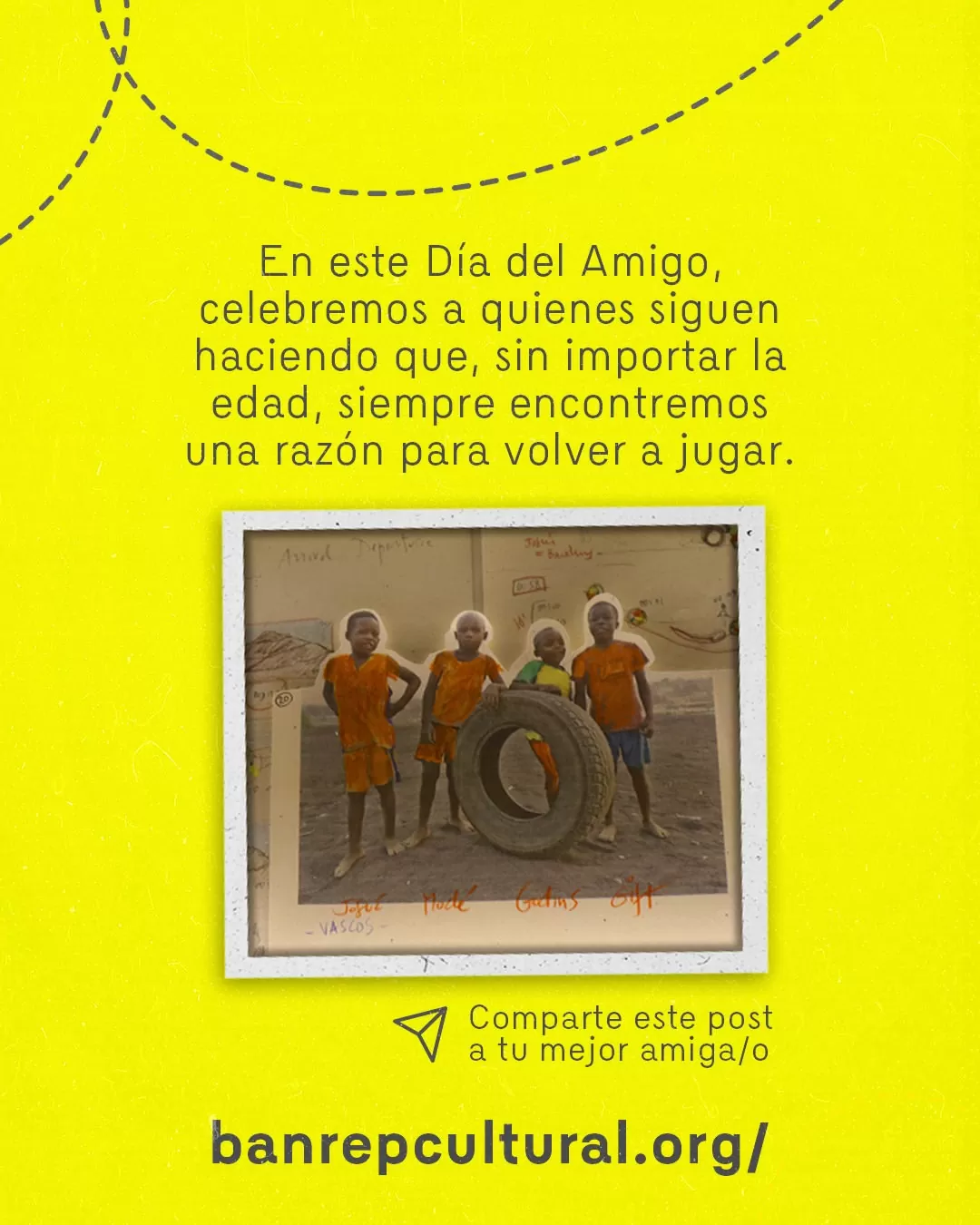En el Día del Amigo, celebramos a quienes siguen haciendo que, sin importar la edad, siempre encontramos una razón para jugar.