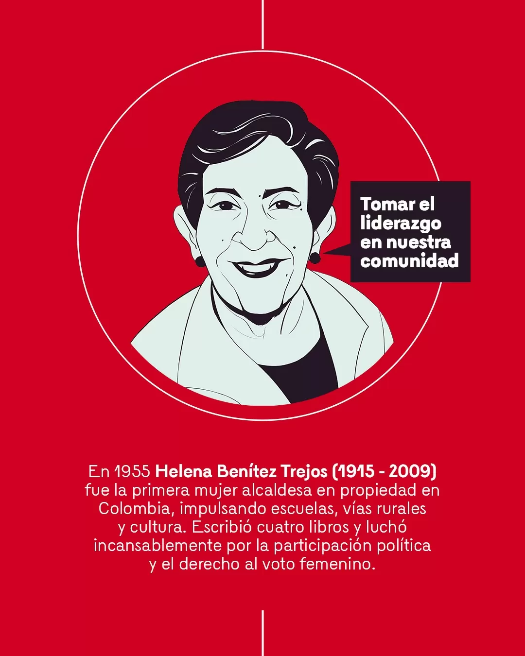 Helena Benítez Trejos (1915-2009) y el texto: Tomar el liderazgo en nuestra comunidad