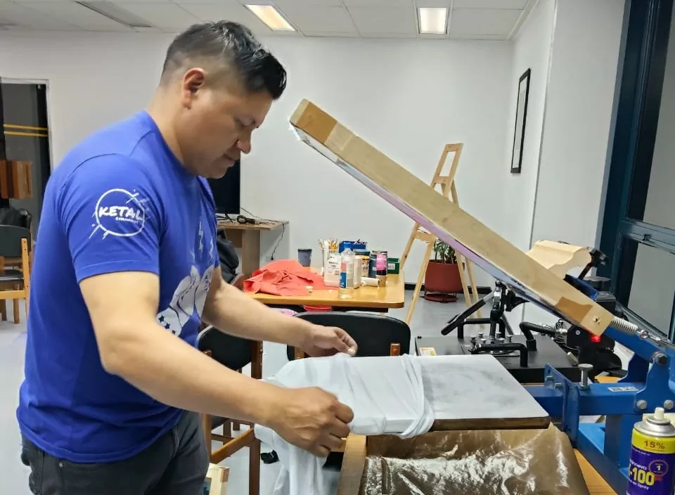 Taller de serigrafía Ipiales