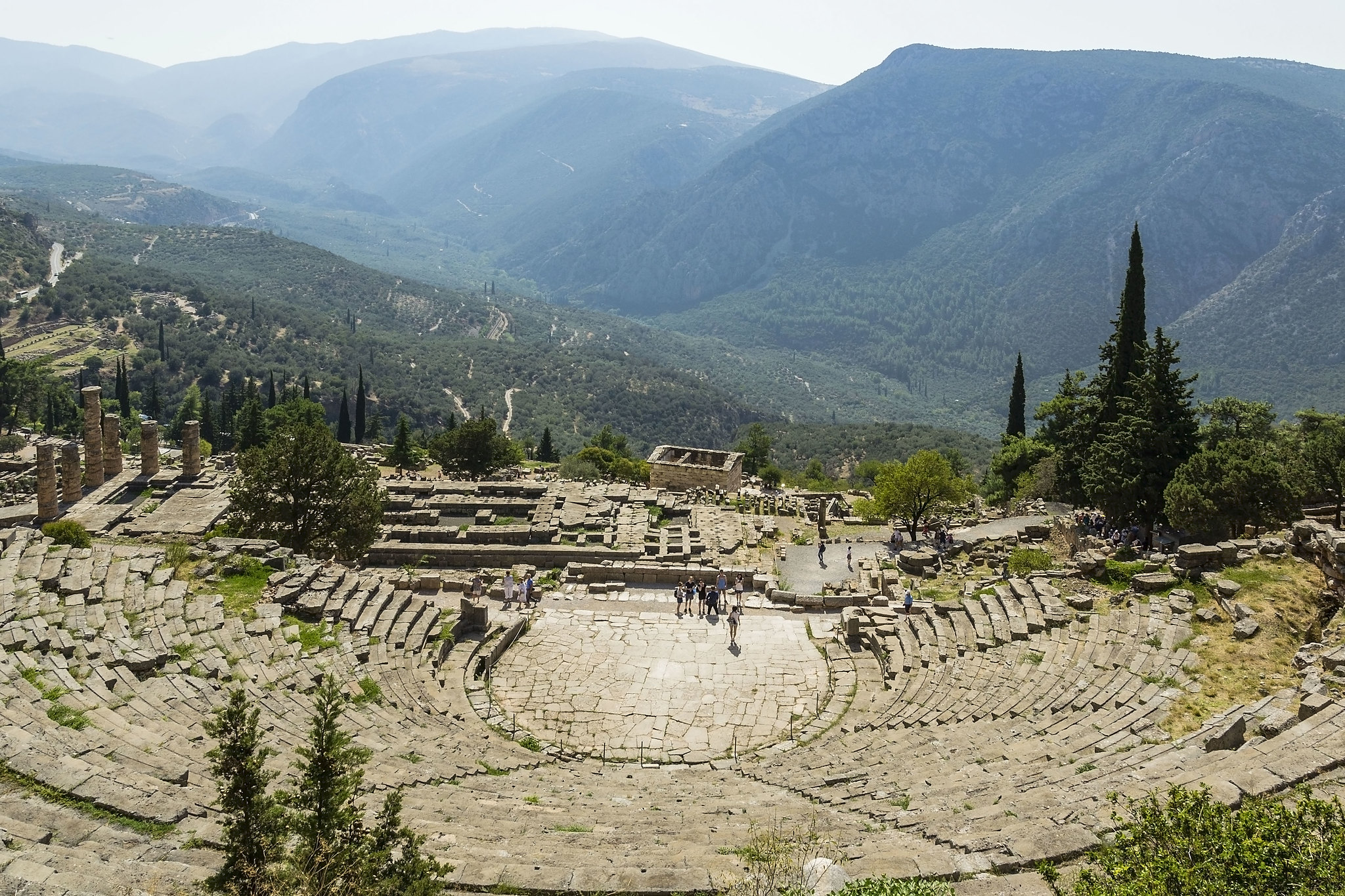 Teatro Delfos. Grecia. Foto por Guillén Pérez en Flickr - CC BY ND