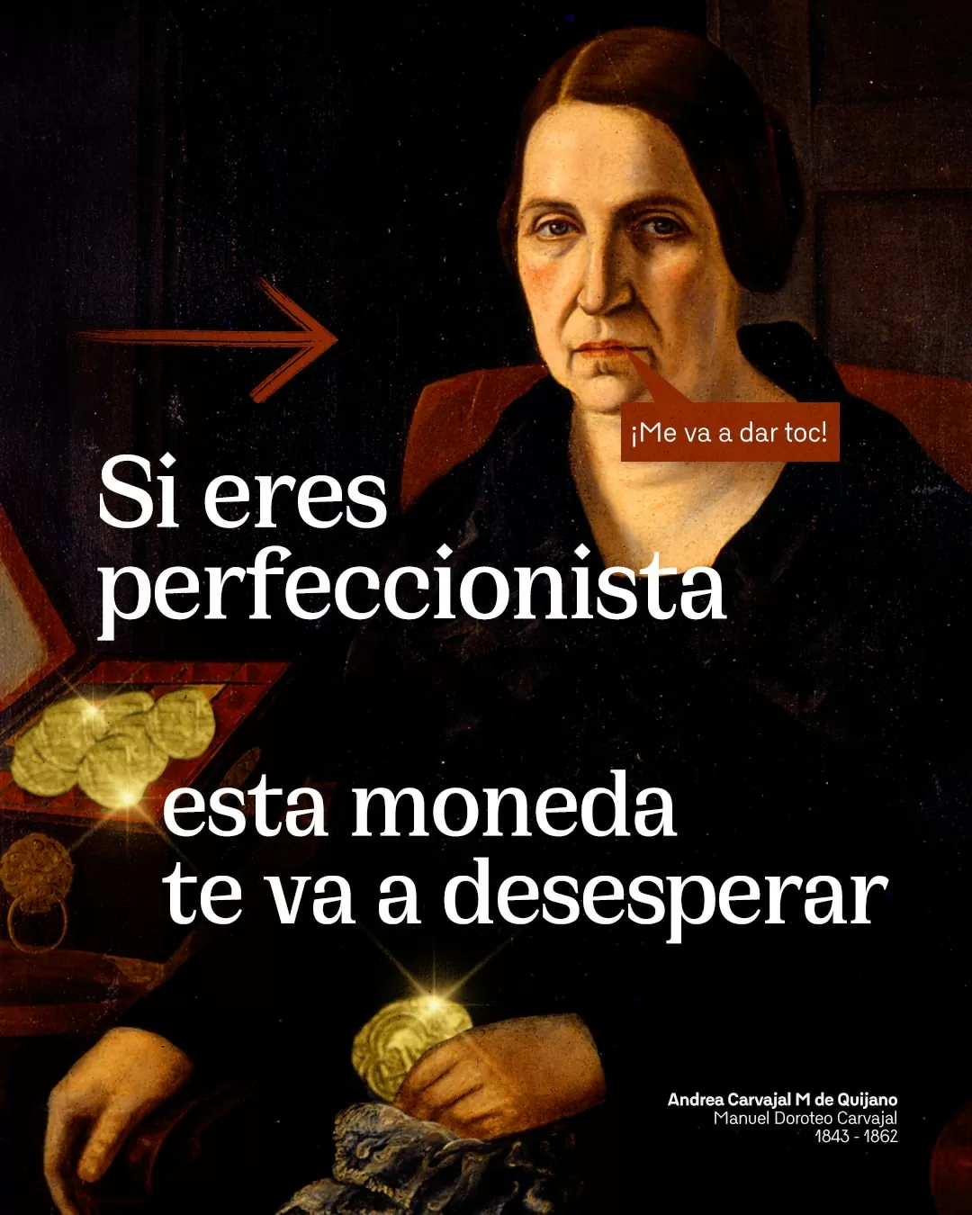 Si eres perfeccionista esta moneda te va a desesperar.