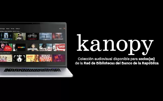La plataforma de streaming Kanopy se une a la oferta de recursos electrónicos de la Red de Bibliotecas