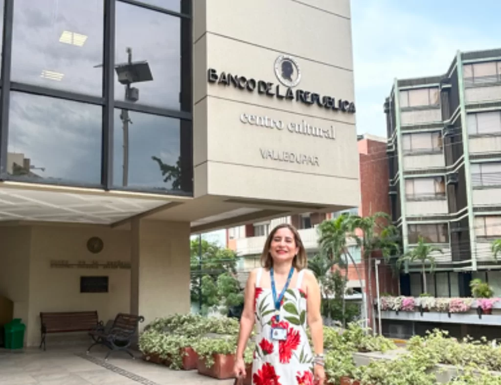 Katherine Castillo Rolong nueva gerente Centro Cultural Valledupar.