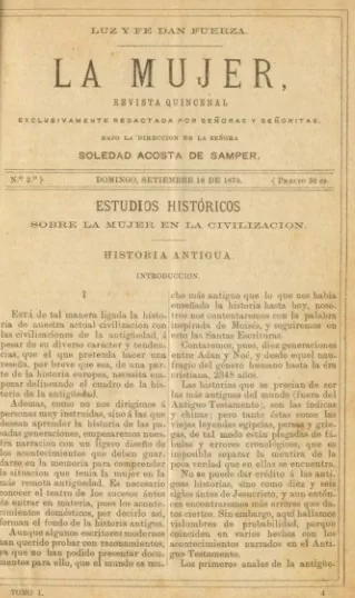 Dios. A mi señora Doña P. A. de B.