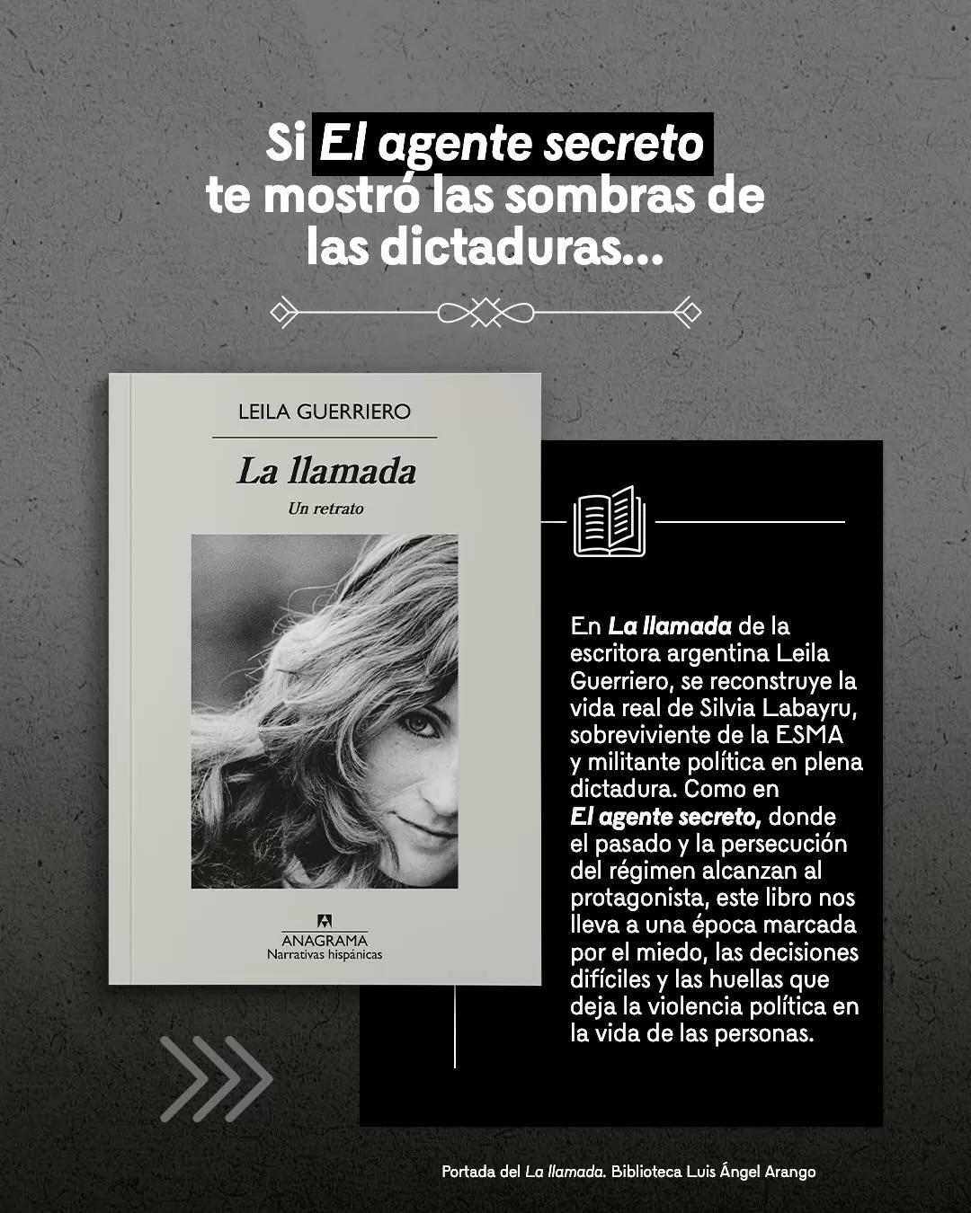 Carátula del libro La llamada de Leila Guerriero