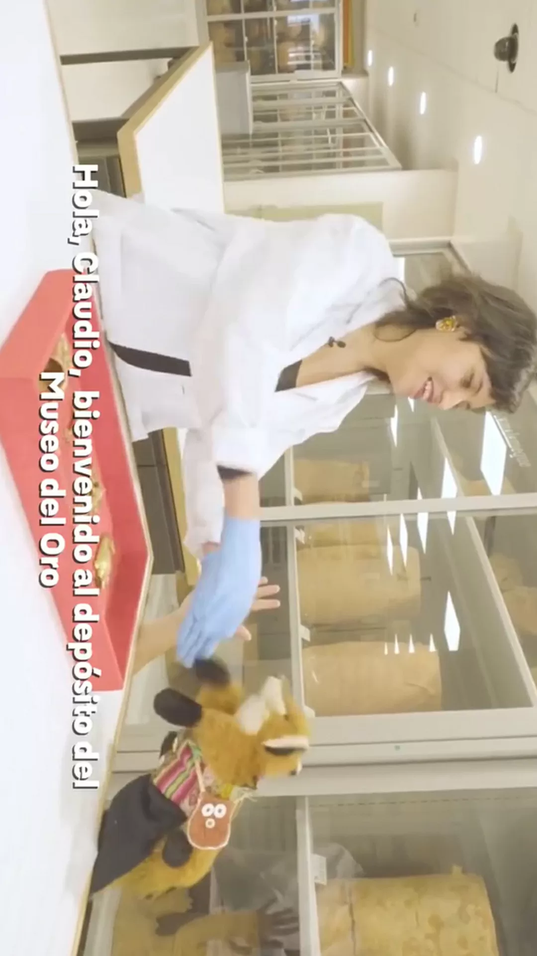 Lina Campos, Museo del Oro 