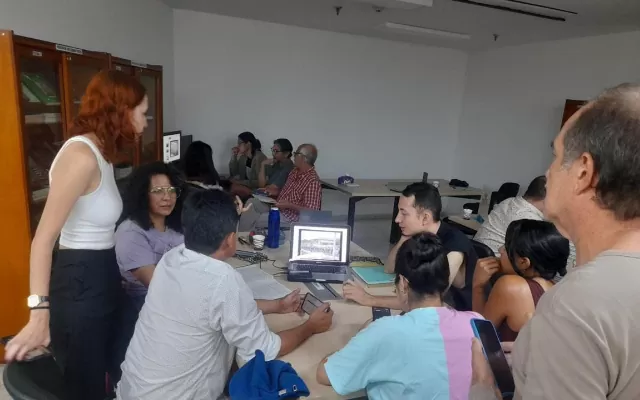 Participantes del Laboratorio de Fotografía 