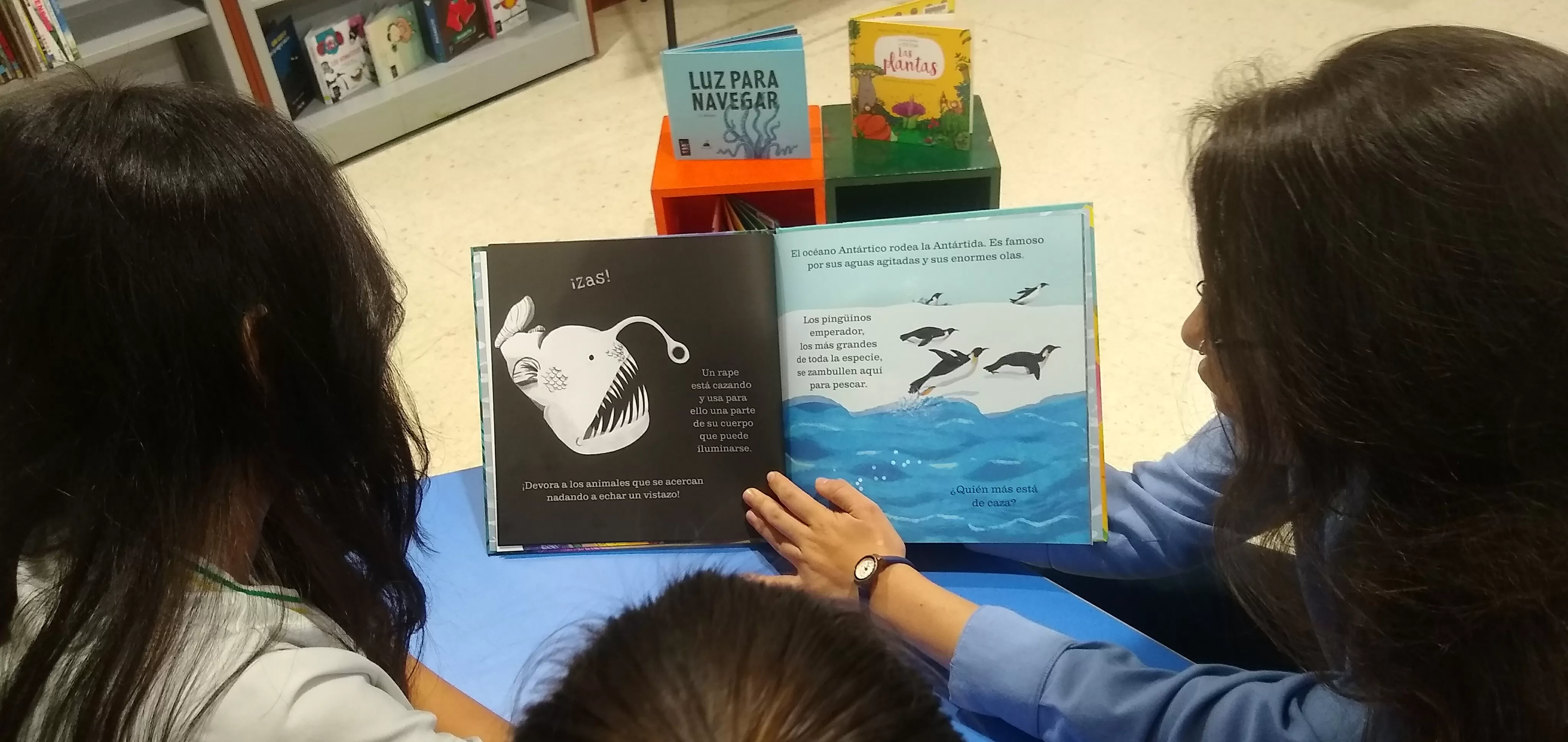 Promoción de lectura con jóvenes