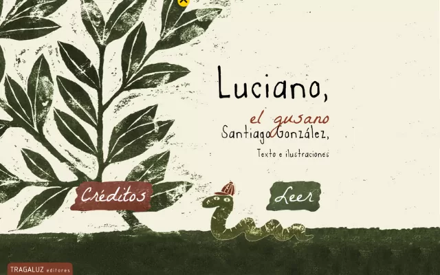 Portada libro virtual- Luciano el gusano- 640*400