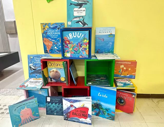 Portadas de libros sobre el mar 