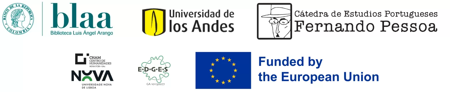 Logo BLAA UniAndes Cátedra Pessoa Centro Humanidades Universidad de Nova de Lisboa Proyecto Edges