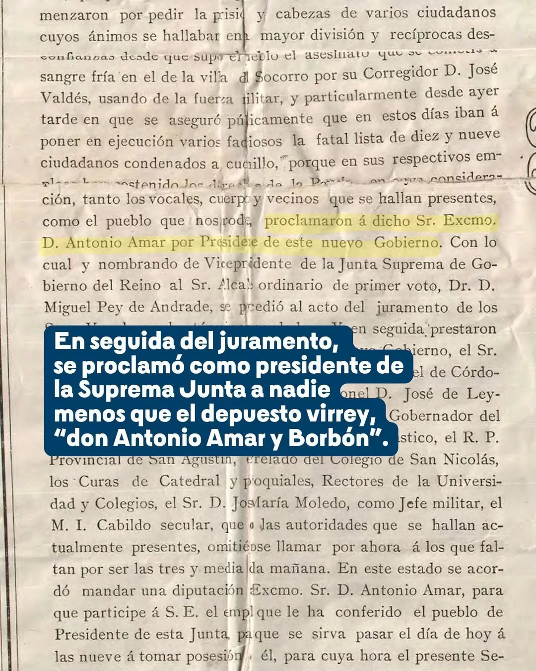 Acta reproducida por Antonio M. Londoño (1910), en la Imprenta de Carteles de Bogotá