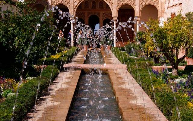 La Alhambra, Granada, España. Ben Stassen en Flickr.