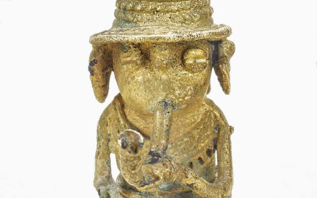 Músico en orfebrería zenú