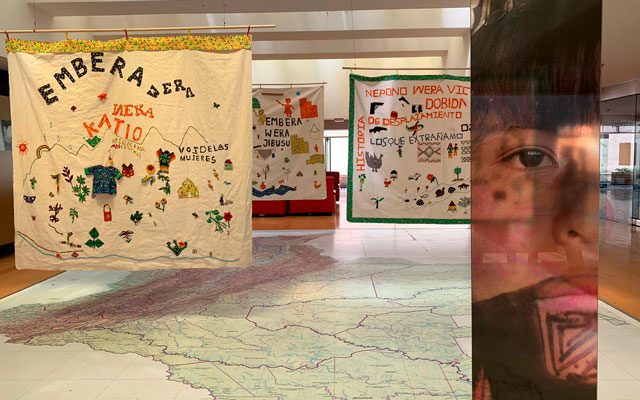 Embera wera en el Museo del Oro