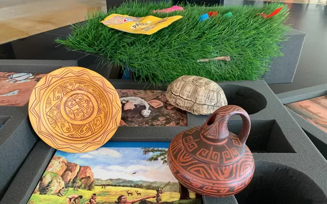 Aspecto de la maleta didáctica Tolima