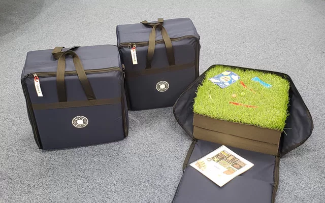 Tres maletines son la maleta Tolima